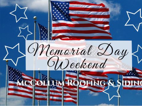 memorial day weekend, west orange roofer